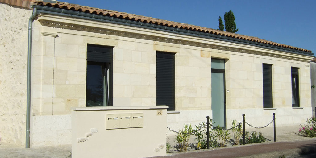 Rénovation Cabinet Paramédical, Blanquefort (2013), Permis de construire, Marie-Pierre Amar Architecte DPLG, Le Pian Médoc