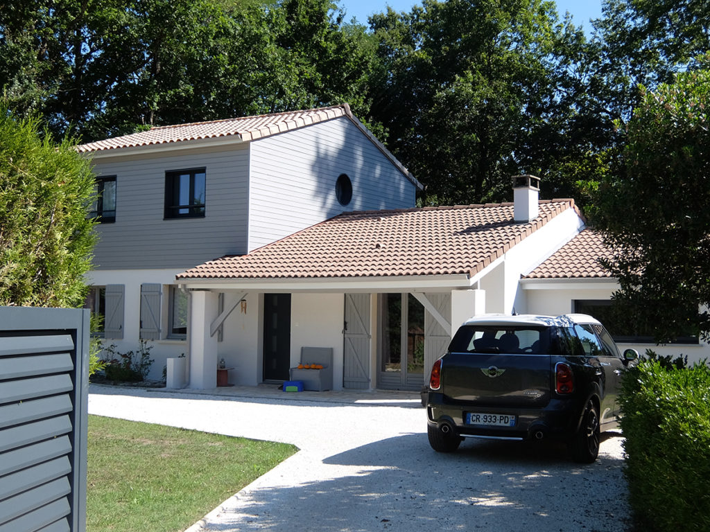 Extension Surélévation Maison Individuelle, Arsac (2015), marie-pierre amar architecte