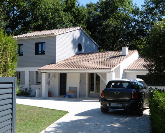 Extension Surélévation Maison Individuelle, Arsac (2015)