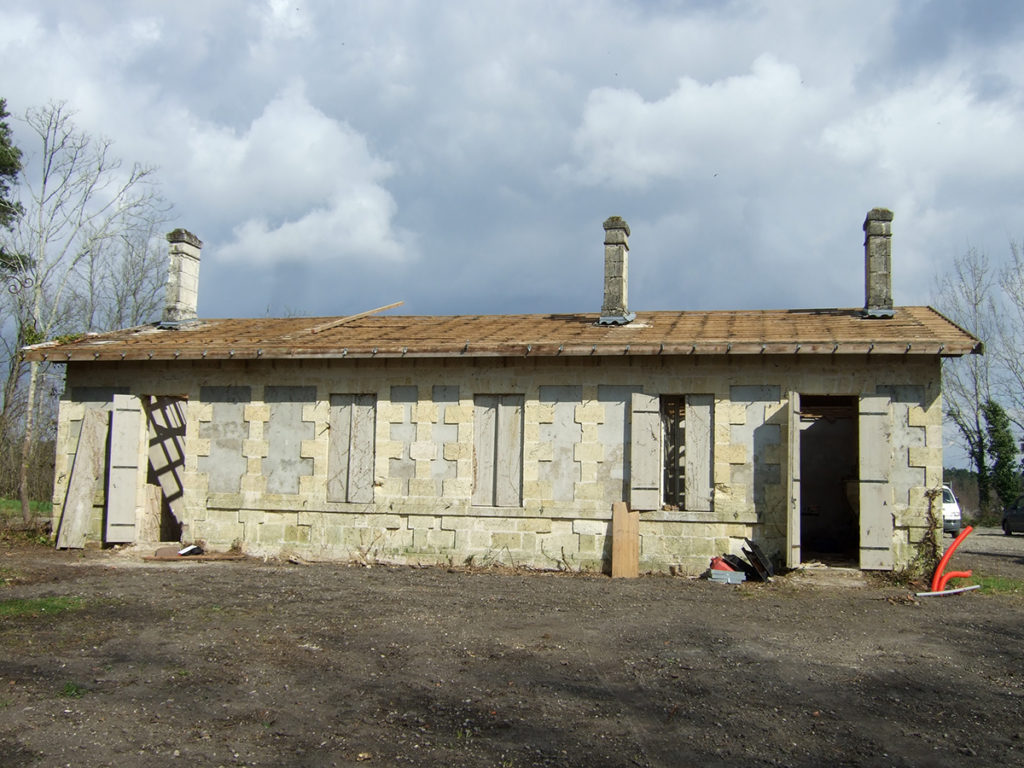 restructuration maison pierre le pian médoc 2017 marie-pierre amar architecte 01