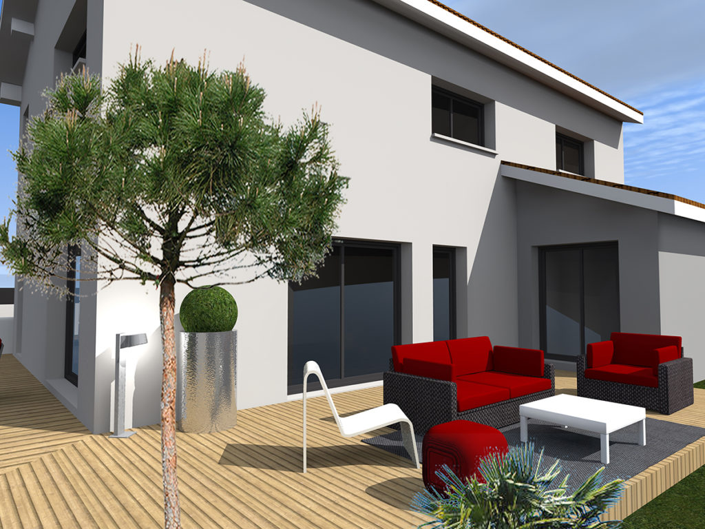 extension restructuration maison individuelle le bouscat 2019 marie-pierre amar architecte 01