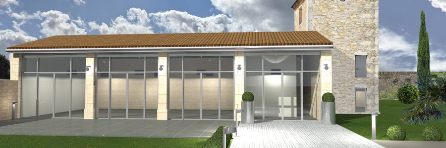 Etude salle polyvalente, Château Villambis, Cissac (2022)