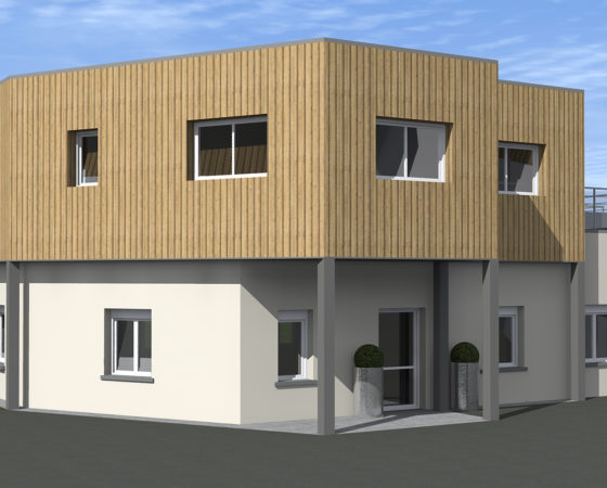 Surélévation de bureaux, Saint Estèphe (2023)