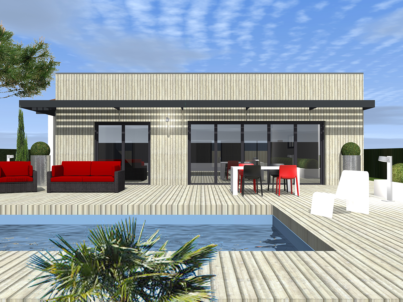 extension restructuration maison individuelle, soulac, 2023, marie-pierre amar architecte