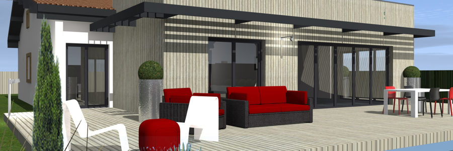 Extension restructuration d’une maison individuelle, Soulac (2023)