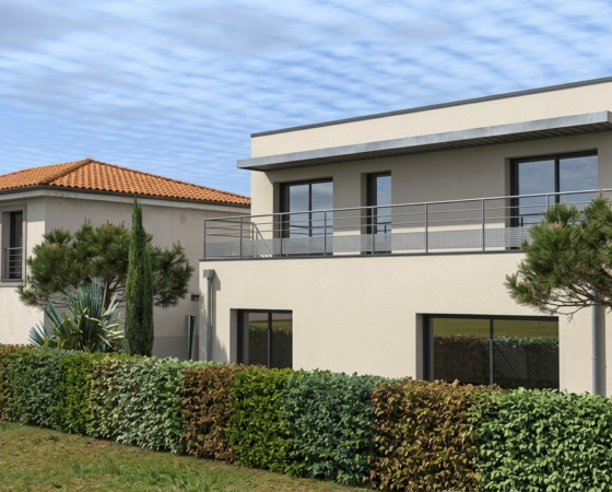 Construction de 3 maisons individuelles, Mérignac (2023)